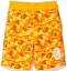 Order Bape A BATHING APE x PUBG 迷彩猿人男女款休閒短褲 黃色. 1F73-153-901