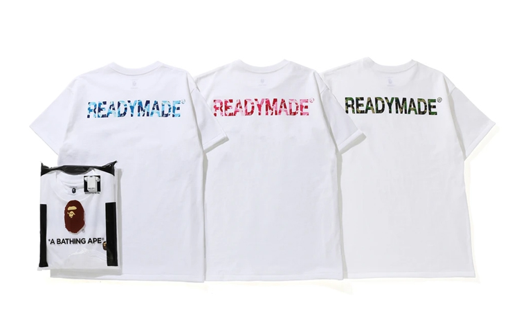 Bape A BATHING APE READYMADE Logo Crewneck T-Shirt 3-Pack  Short Sleeve Tees. 1H23-183-901 圖 2