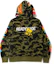Shop Bape A BATHING APE x READYMADE Hoodie Shark Tiger Hijau Camo Lelaki. 1H23-115-905