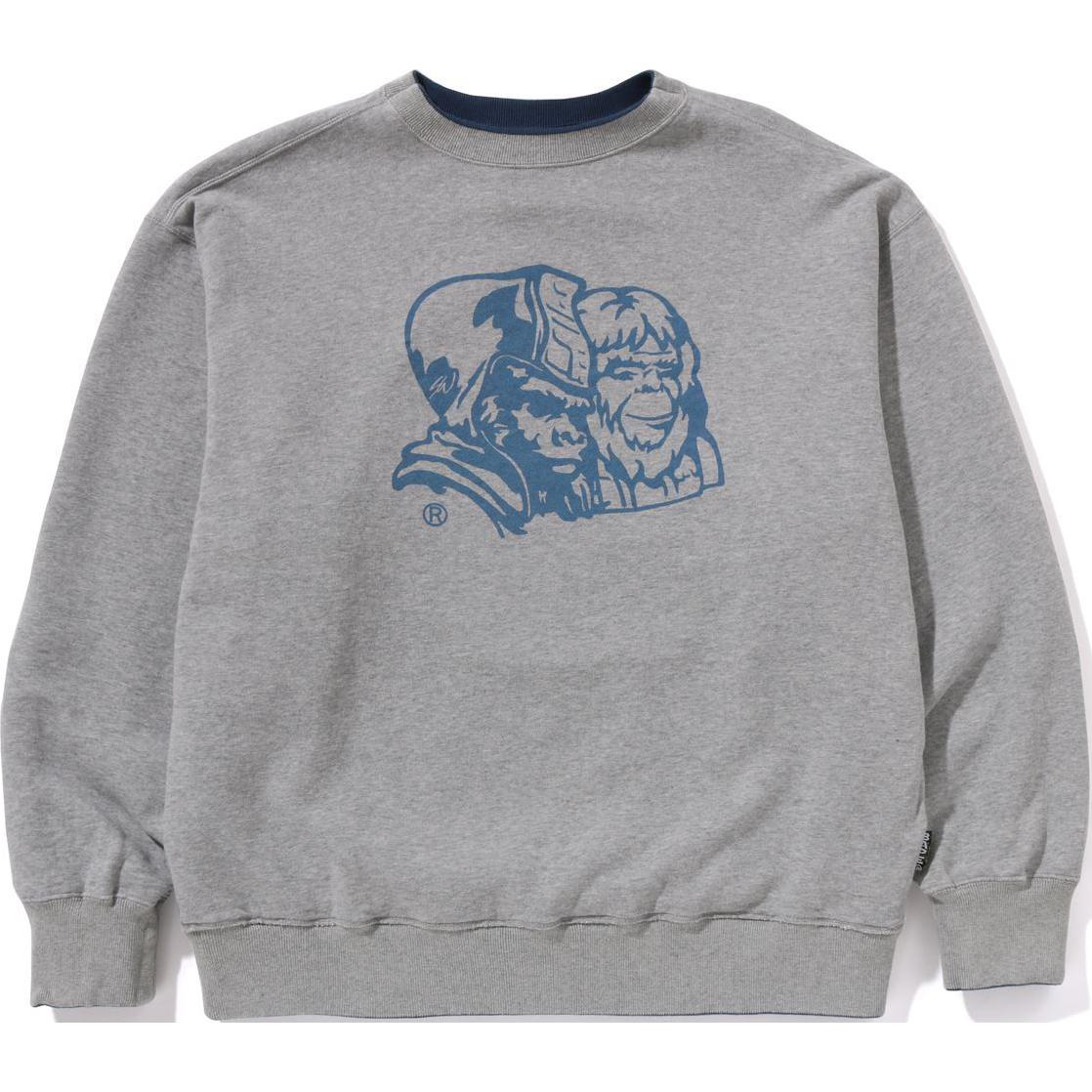 Bape A BATHING APE Sean Wotherspoon Reversible Ape Print Crewneck Sweatshirt Men. 0ZXSWM113904M 圖 4