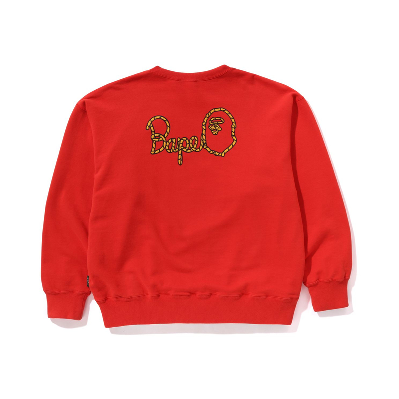 Bape A BATHING APE Sean Wotherspoon Reversible Ape Print Crewneck Sweatshirt Men. 0ZXSWM113904M 圖 7