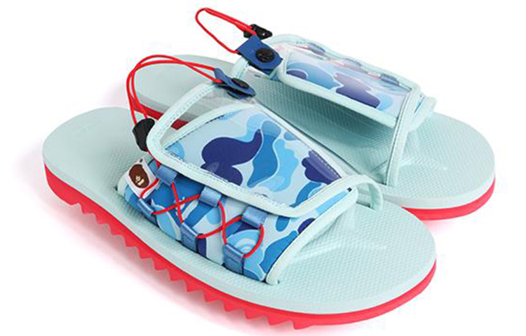 BAPE A BATHING APE X Suicoke Dao 'Blue' 圖 4