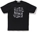 Buy ベイプ ア ベイシング エイプ x アンディフィーテッド 5ストライクス エイプヘッドTシャツ ブラック ユニセックス BAPE-18FW-002