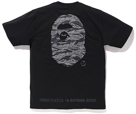 ベイプ ア ベイシング エイプ x アンディフィーテッド 5ストライクス エイプヘッドTシャツ ブラック ユニセックス BAPE-18FW-002 Lookbook ベイプ ア ベイシング エイプ x アンディフィーテッド 5ストライクス エイプヘッドTシャツ ブラック ユニセックス BAPE-18FW-002