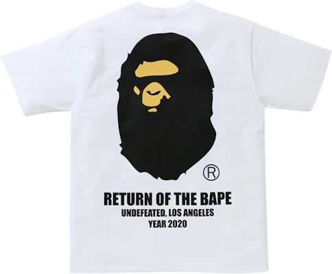 Bape A BATHING APE x UNDEFEATED 聯名猿人頭標誌中性T恤合作款式 1G73-110-906 Order Bape A BATHING APE x UNDEFEATED 聯名猿人頭標誌中性T恤合作款式 1G73-110-906