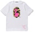 Buy Bape A BATHING APE x UNDEFEATED Kaos Grafik Logo Putih Unisex. TBD-BAPE-017