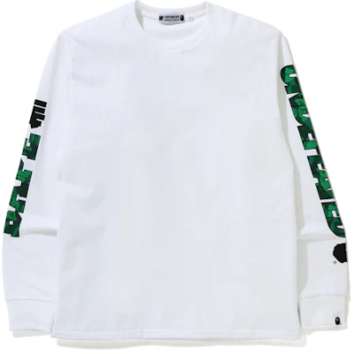 Bape A BATHING APE x UNDEFEATED 標誌長袖圓領T恤 1G73-111-902 Lookbook Bape A BATHING APE x UNDEFEATED 標誌長袖圓領T恤 1G73-111-902