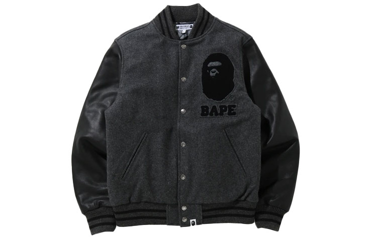 Bape A BATHING APE UNDFTD Ape Baseball Jacket Unisex Back-to-School Edition. 1G73-141-903 圖 2