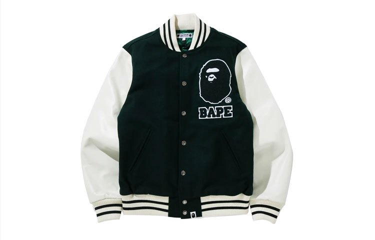 Bape A BATHING APE UNDFTD Ape Baseball Jacket Unisex Back-to-School Edition. 1G73-141-903 圖 5