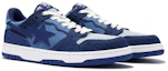 Shop BAPE A BATHING APE x Vans SK8 Low '深蓝色' 0ZXSHM191022K