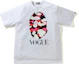 Shop Camiseta Unisex Bape A BATHING APE x VOGUE Ape Head Camo Logo Print. 1I30-846-A38