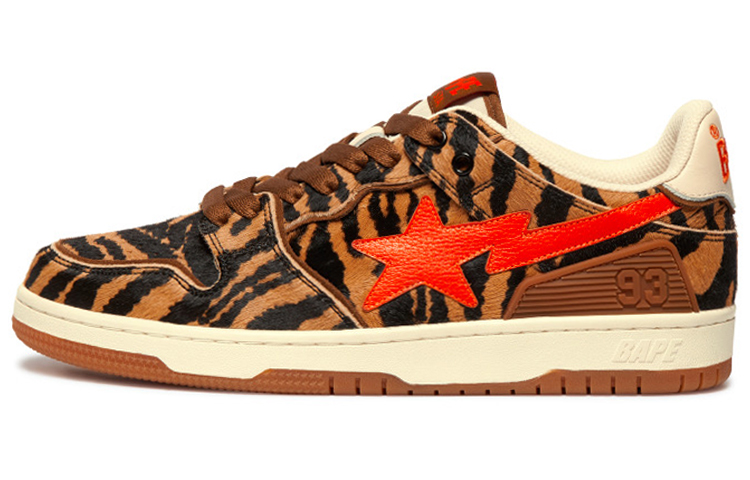 BAPE A Bathing Sk8 Sta 'Black Brown'