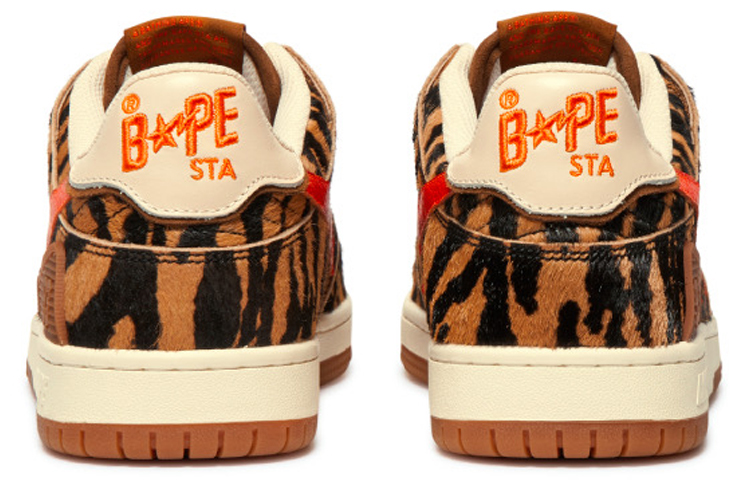 BAPE A Bathing Sk8 Sta 'Black Brown' 圖 3