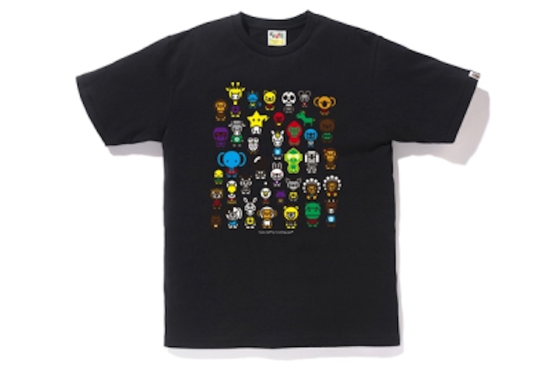 Buy Bape A to Z Tee Black
