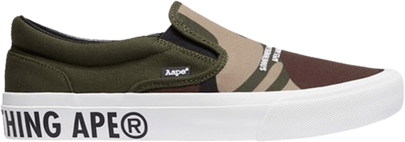 BAPE AAPE Slip-On 'Green Camo' AAPSHM6759XXG-GRZ BAPE AAPE Slip-On 'Green Camo' AAPSHM6759XXG-GRZ