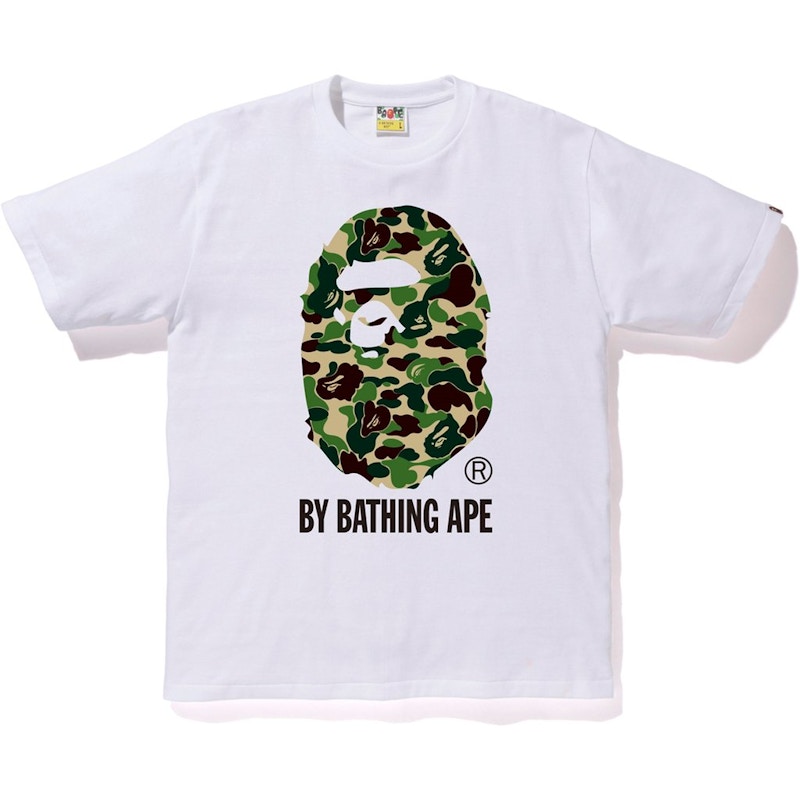 Bape ABC By Bathing Tee White Green