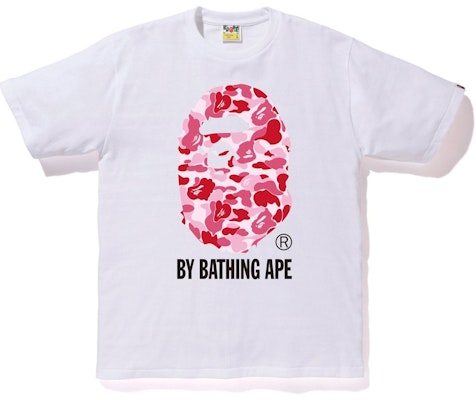 Bape ABC By Bathing 白粉紅色T恤 Buy Bape ABC By Bathing 白粉紅色T恤