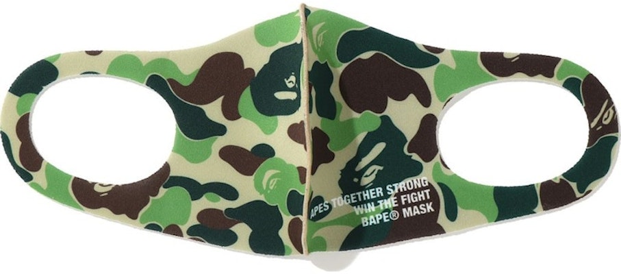 BAPE ABC Camo 3 Pack Mask L Multi Lookbook BAPE ABC Camo 3 Pack Mask L Multi