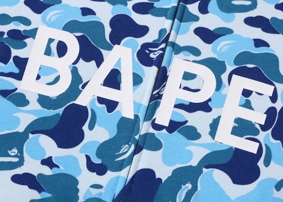 BAPE ABC Camo BAPE Full Zip Hoodie Blue Order BAPE ABC Camo BAPE Full Zip Hoodie Blue
