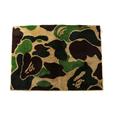 BAPE ABC Camo Big Rug Mat Green