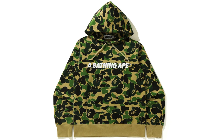 BAPE ABC Camo Logo Sweatshirt Mens 1H30-114-013