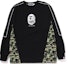 Buy BAPE ABC迷彩拼色連帽運動衫男款。 1I80-113-017