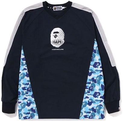 BAPE ABC迷彩拼色連帽運動衫男款。 1I80-113-017 Shop BAPE ABC迷彩拼色連帽運動衫男款。 1I80-113-017