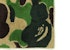 BAPE ABC Camo Rug Small Mat Green