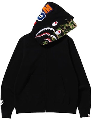 BAPE ABCカモシャークワイドフルジップダブルパーカー (黒)
Order BAPE ABCカモシャークワイドフルジップダブルパーカー (黒)