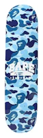 BAPE ABC Camo Skateboard Deck Blue BAPE ABC Camo Skateboard Deck Blue