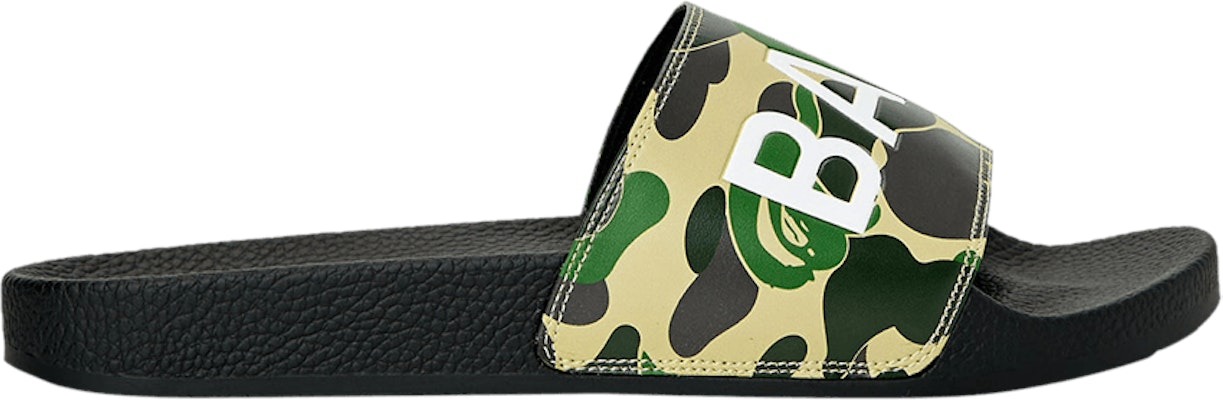 BAPE ABC Camo Slide 'Tulisan Hijau' 1J30191010-GRN Buy BAPE ABC Camo Slide 'Tulisan Hijau' 1J30191010-GRN