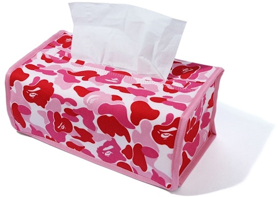 BAPE ABC Camo Tissue Cover Pink Buy BAPE ABC Camo Tissue Cover Pink
