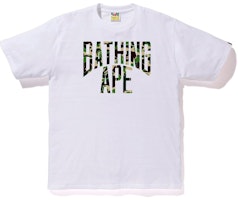 Bape ABC NYC Logo Tee White Green