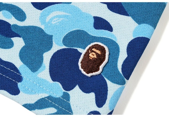 Bape ABC One Point Sweatshorts Blue Order Bape ABC One Point Sweatshorts Blue