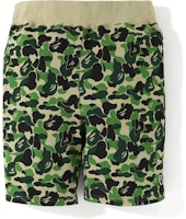 Bape ABC One Point Sweatshorts Green Bape ABC One Point Sweatshorts Green