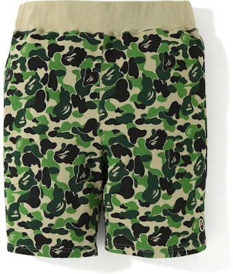 Bape ABC One Point Sweatshorts Green Buy Bape ABC One Point Sweatshorts Green