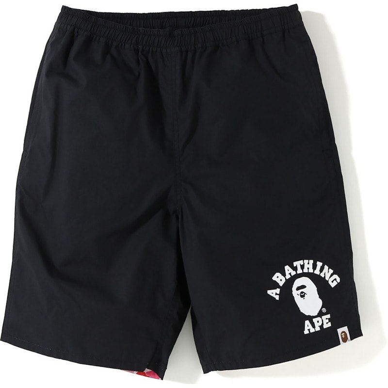 bape-abc-reversible-shorts-black-pink