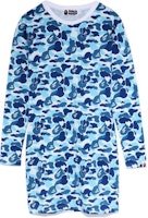 BAPE All-Over Camo Print Long Sleeve Crewneck Dress. 0ZXDSW235004J BAPE All-Over Camo Print Long Sleeve Crewneck Dress. 0ZXDSW235004J