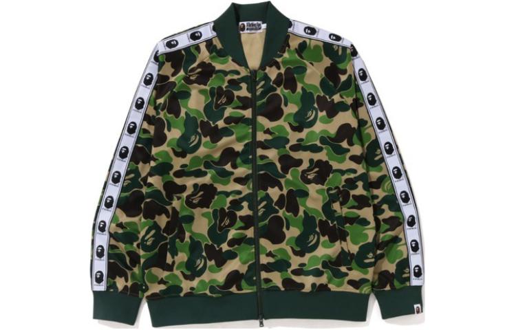 BAPE All-Over Print Baseball Collar Slim Fit Jacket Mens 1J20-113-010