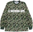 Buy BAPE Crewneck Sweatshirt Cetakan Hijau Seluruh Badan 1J30-111-002