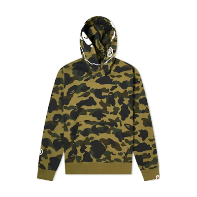 BAPE All-Over Print Hoodie Green () 1g30114001