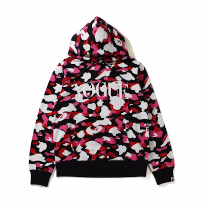 BAPE Allover Logo Print Hoodie Black () 1H23-214-902
