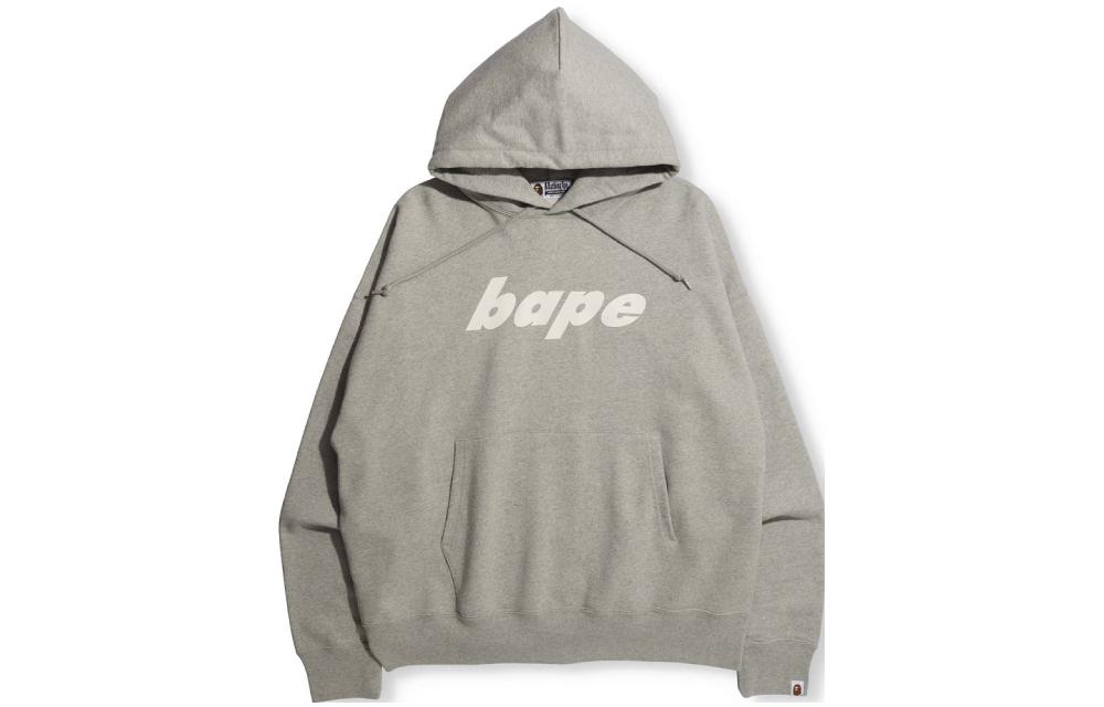 BAPE Alphabet Logo Print Hoodie Mens 0ZXSWM11402XH