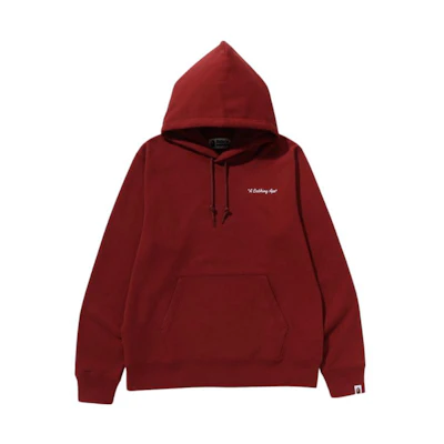BAPE Alphabet Logo Pullover Hoodie Long Sleeve 1J80-114-008