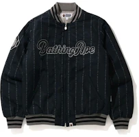 BAPE Alphabet Stripe Casual Jacket 1G80-140-003 BAPE Alphabet Stripe Casual Jacket 1G80-140-003
