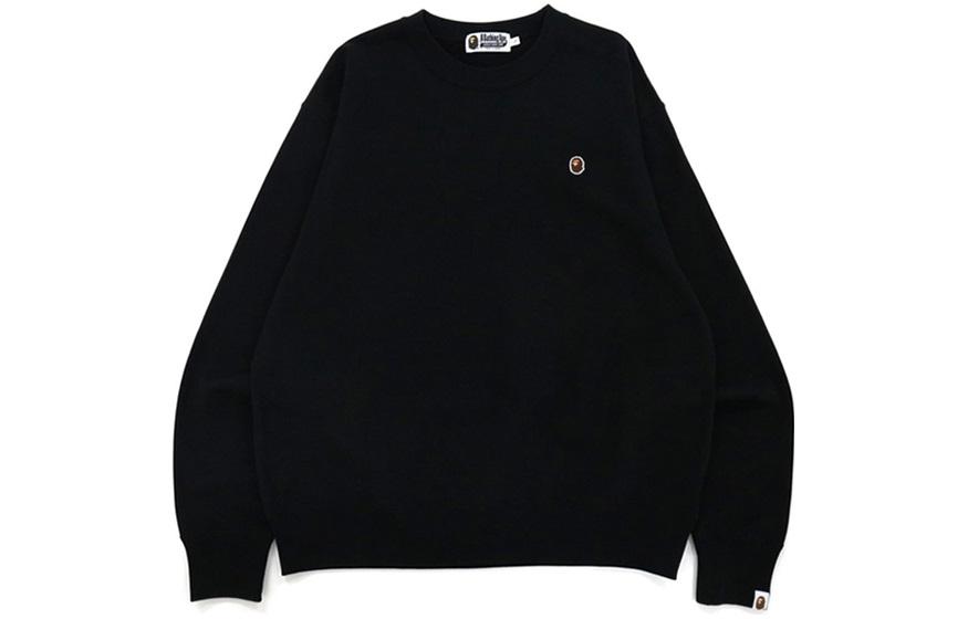 BAPE Ape Embroidery Crewneck Sweatshirt  Long Sleeve Pullover 0ZXSWM11308XH 圖 3