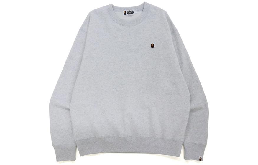 BAPE Ape Embroidery Crewneck Sweatshirt  Long Sleeve Pullover 0ZXSWM11308XH 圖 4
