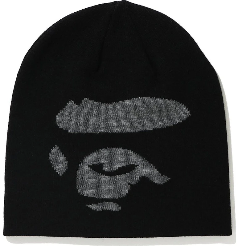 bape-ape-face-knit-cap-black