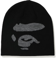 BAPE Ape Face Knit Cap Black BAPE Ape Face Knit Cap Black