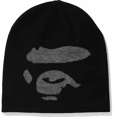 BAPE Ape Face Knit Cap Black Buy BAPE Ape Face Knit Cap Black